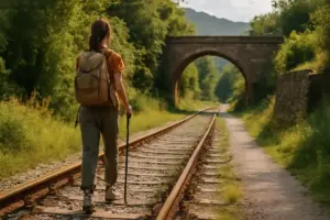 Itinerari a piedi lungo ex ferrovie: natura, storia e spese ridotte passo dopo passo